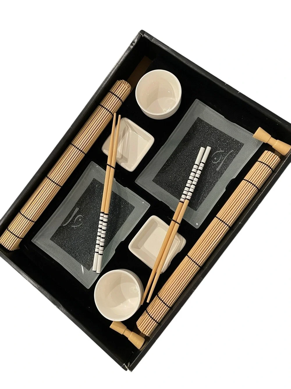 🍣 NEW Japanese Sushi Serving Set – Complete Dining Set 🍣